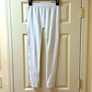 Sofra Women’s Leggings. Size L. White. EUC